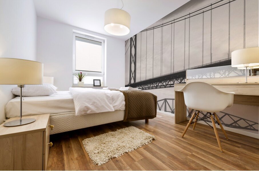 Forth Road and Rail Bridges Mural print