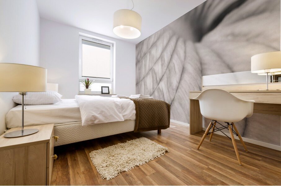 Hosta Leaf Mural print