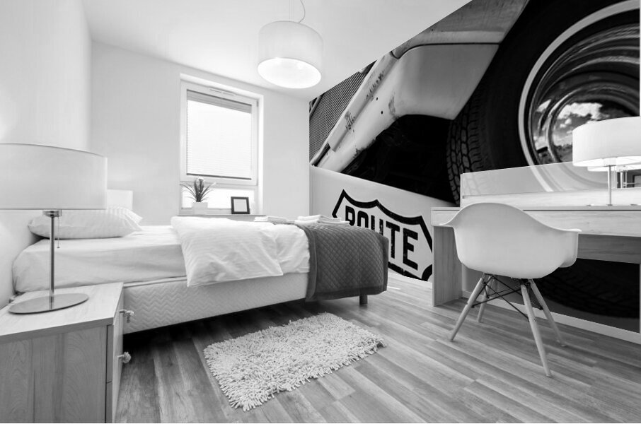 Vintage Route 66 Mural print