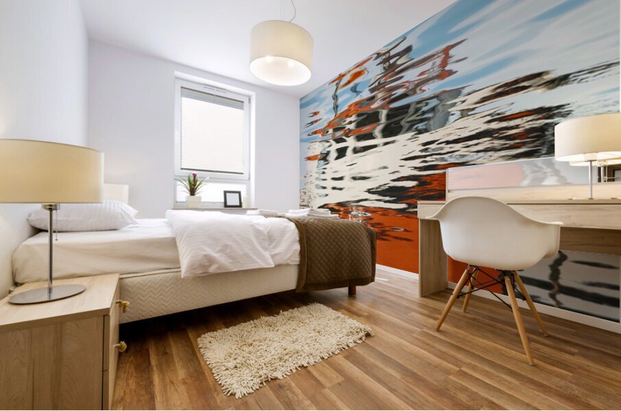 Port Askaig Reflection Mural print