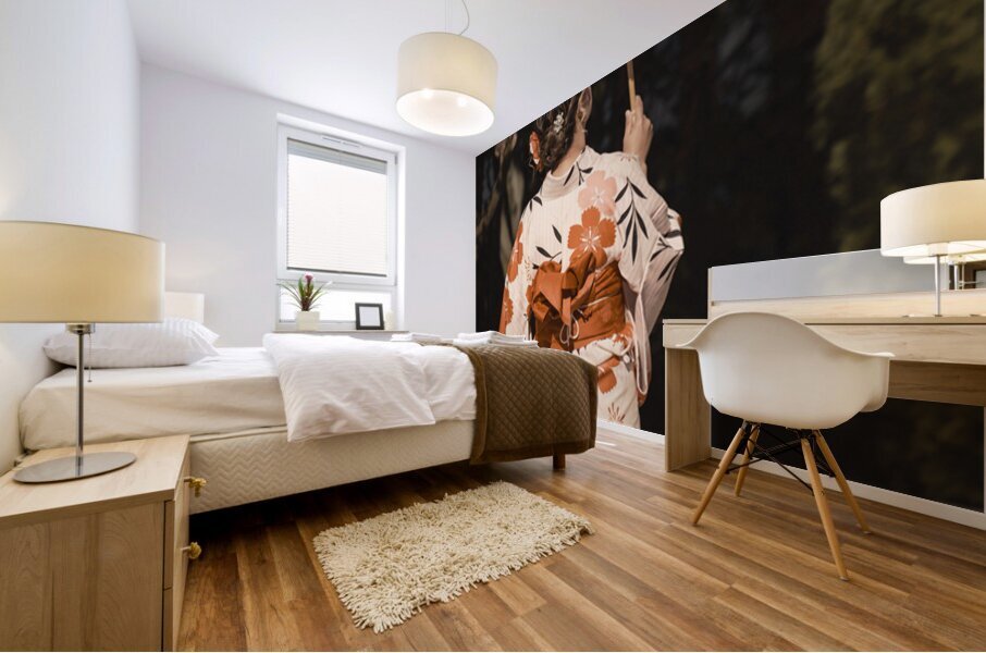 Summer Yukata Mural print