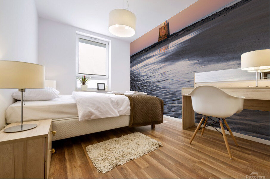 Rattray Head Lighthouse Sunset Mural print