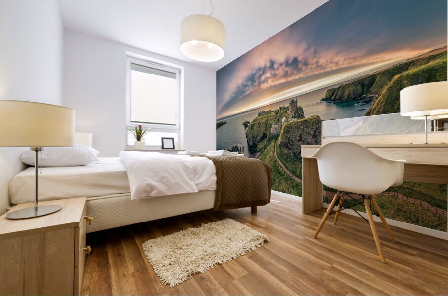 Path to Dunnottar Castle Impression murale