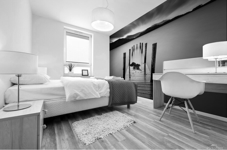 Derwent Water Jetty Mural print