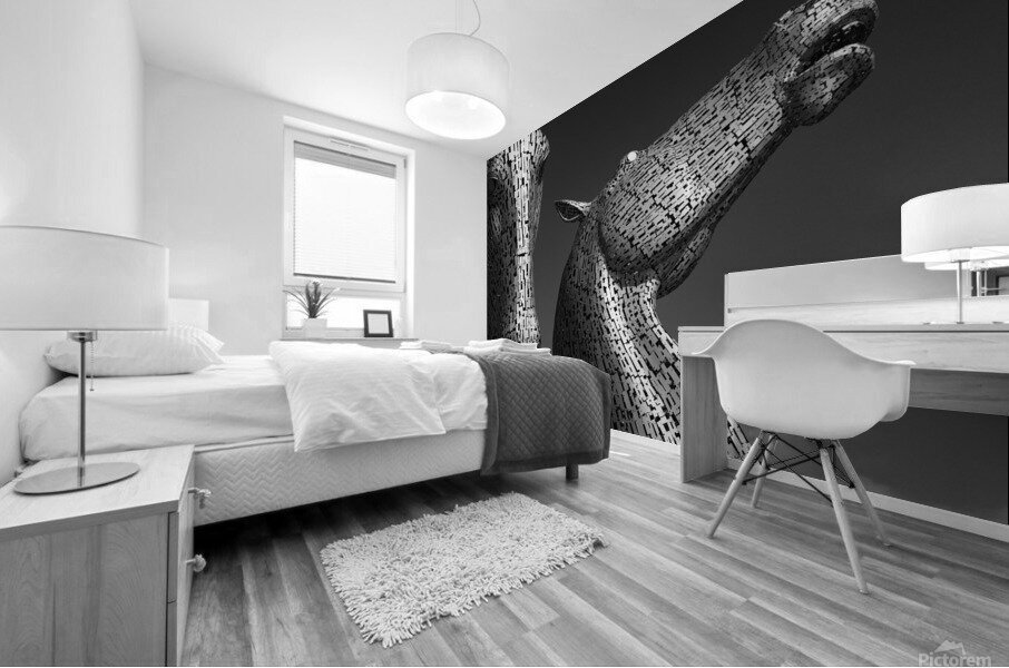 The Kelpies Mural print