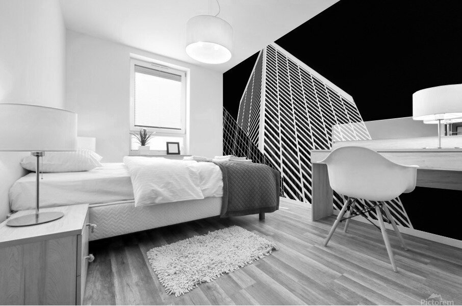 City Relief Mural print