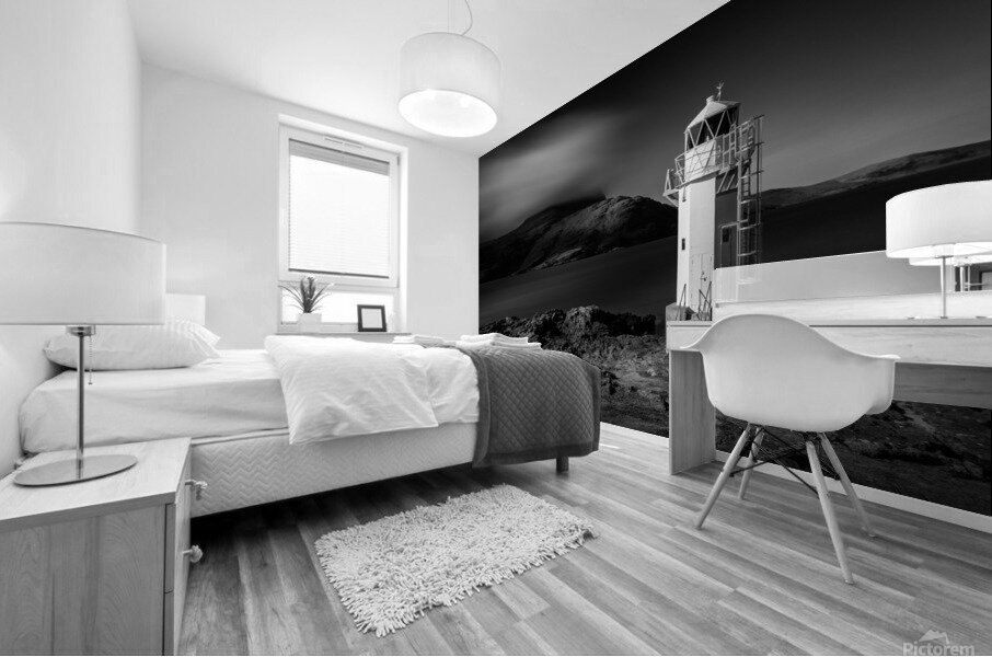 Rhue Lighthouse Mural print