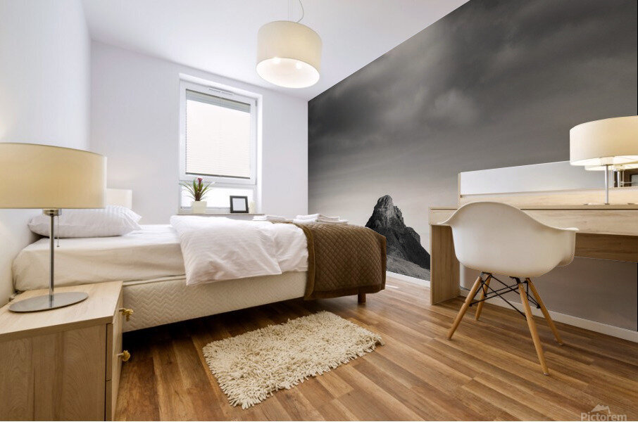 Clouds Over Stac Pollaidh Mural print