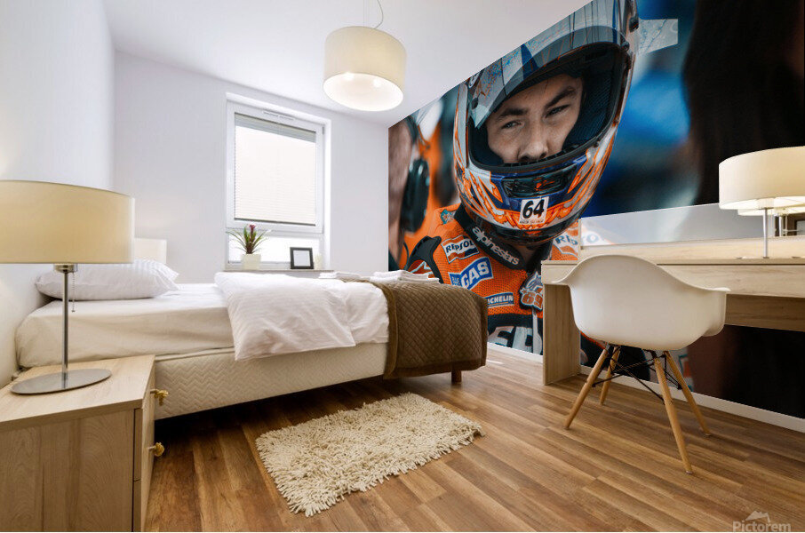 Nicky Hayden at Sepang Impression murale