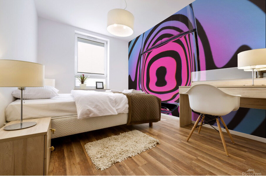 Warped Glass Mural print