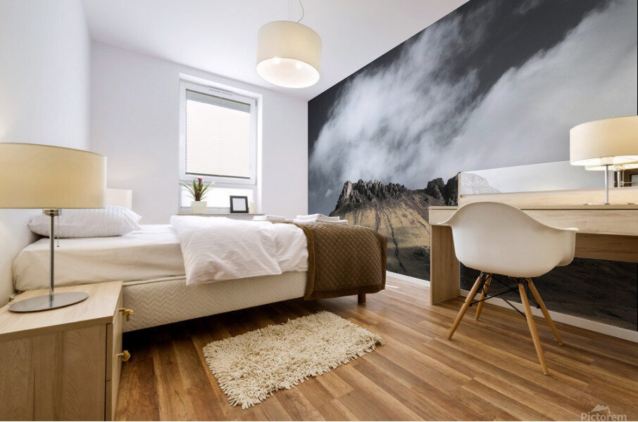 Sunlight on Stac Pollaidh Impression murale