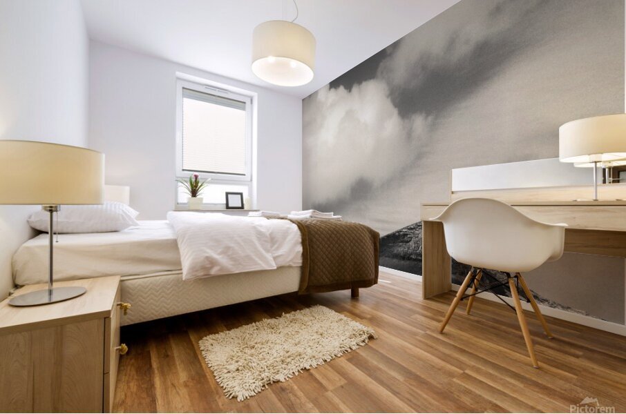 Clouds Over Ben More Mural print