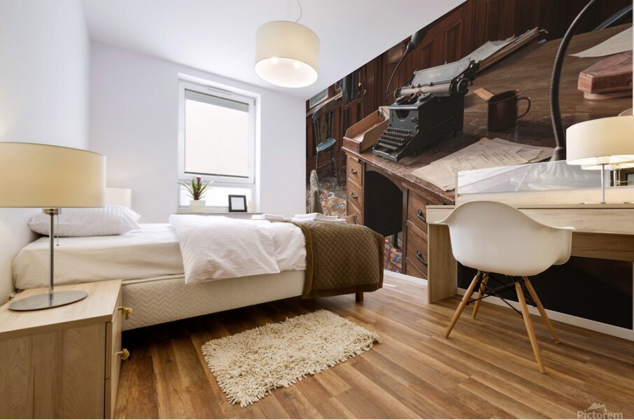 Bletchley Park Office Mural print