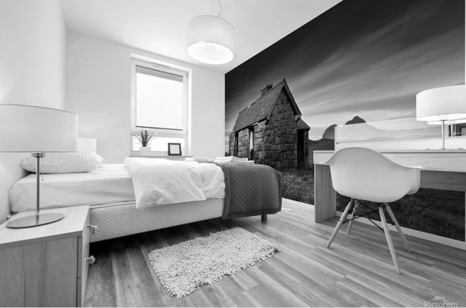 Elphin Bothy and Suilven Impression murale