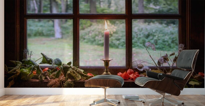 Farmhouse Candle Wall Murals