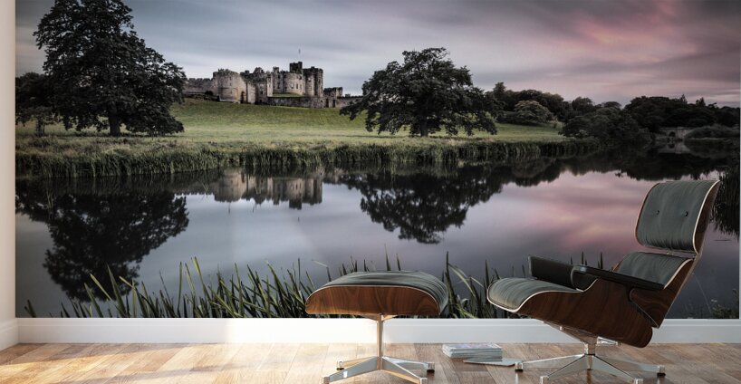 Alnwick Castle Sunset Wall Murals