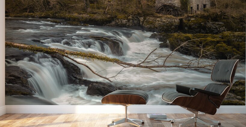 Cenarth Watermill Wall Murals