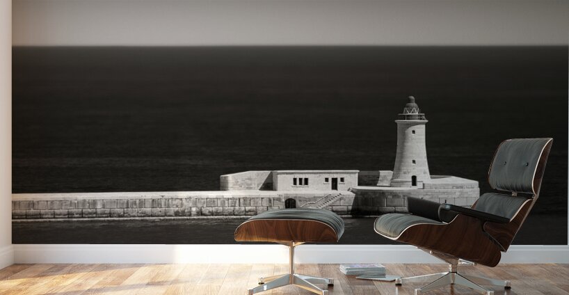 Sunlight on St Elmo Breakwater Wall Murals