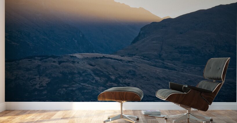 Golden Rays Wall Murals