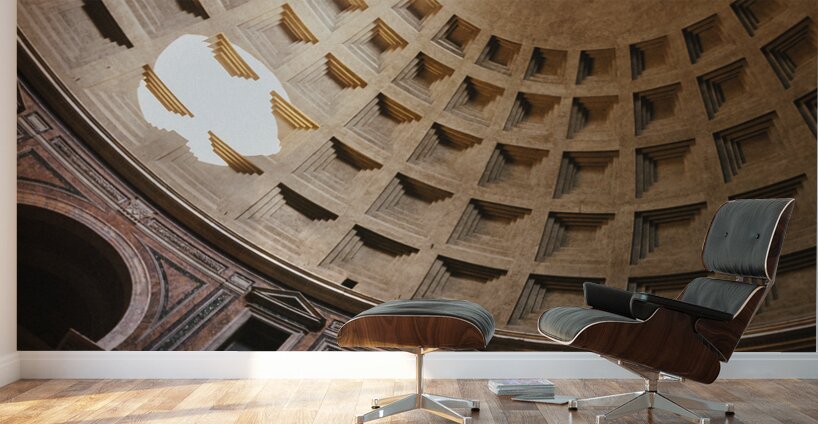 Pantheon Dome Sunbean Wall Murals