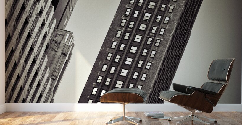 Newsweek Building Wall Murals