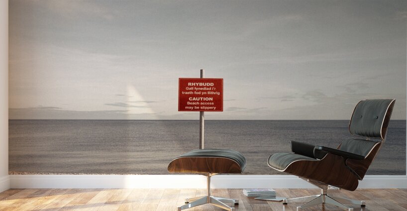 Llandudno Beach Access Sign Wall Murals