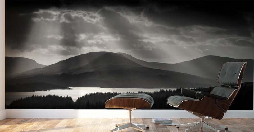 Light Over Loch Tulla Wall Murals