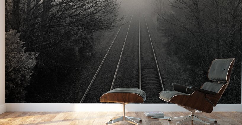 Tracks to Nowhere Wall Murals