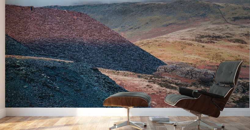 Llanberis Slate Hills Wall Murals