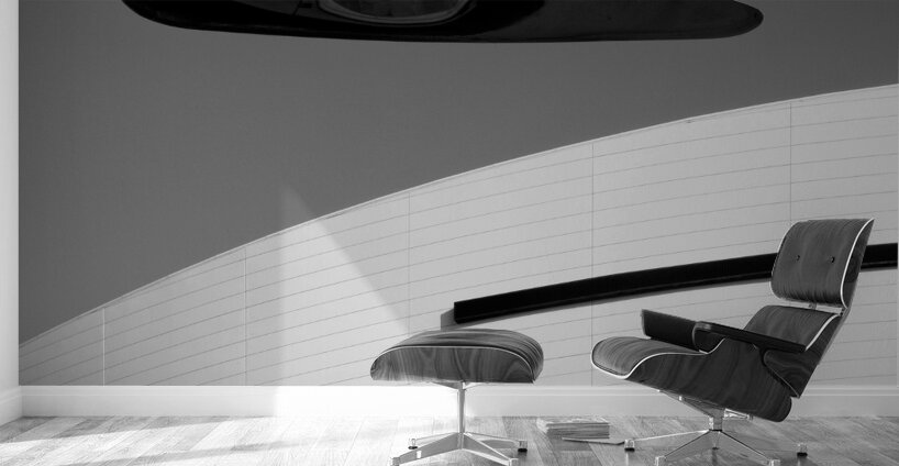 Lines and Lamp Wall Murals