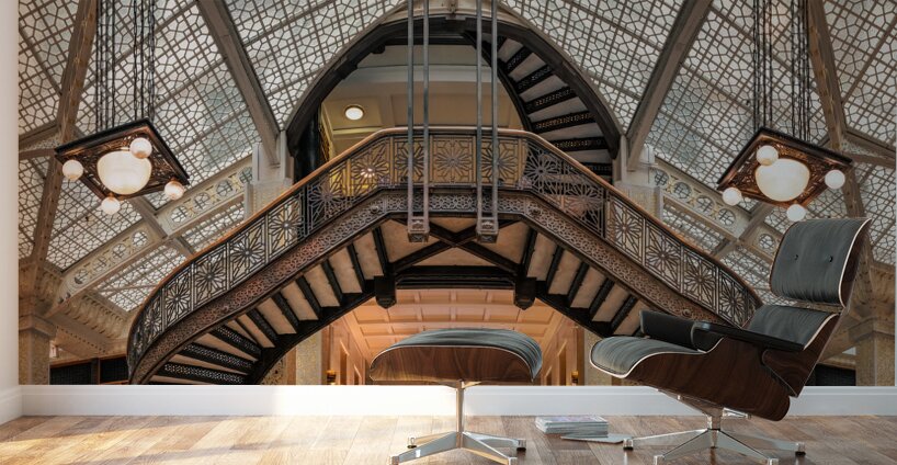 Light Court Grand Staircase Wall Murals