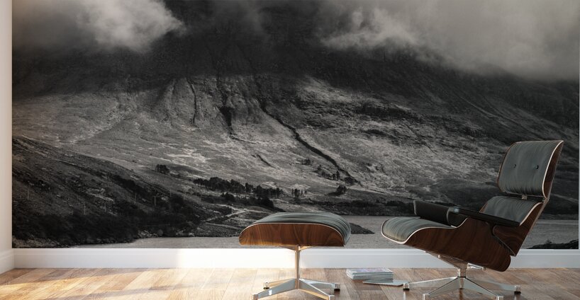 Clouds Over Cul Beag Wall Murals