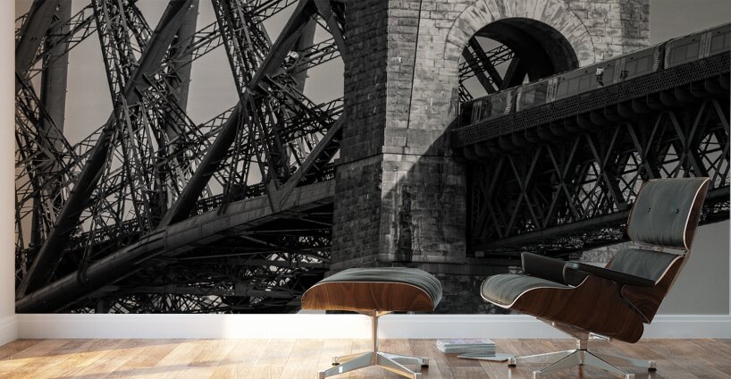 Crossing the Forth Bridge Wall Murals