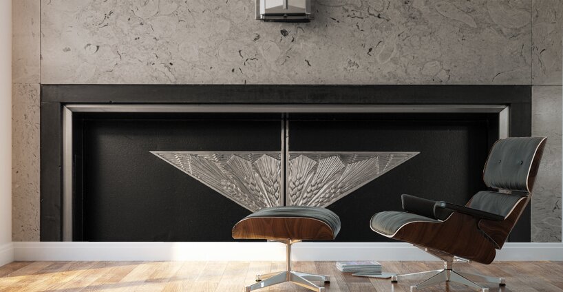 Board of Trade Elevator Wall Murals