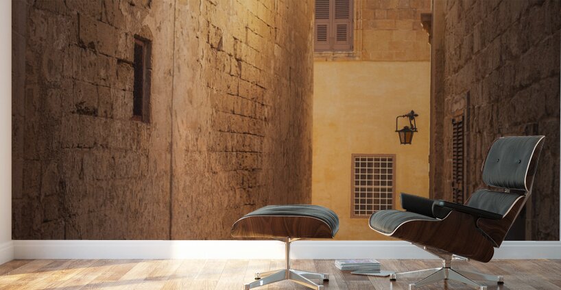 Mdina Alleyway Wall Murals