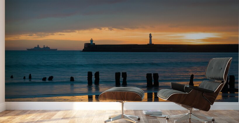 Leaving Port Wall Murals