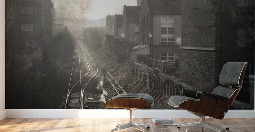 Old Railway Line Wall Murals