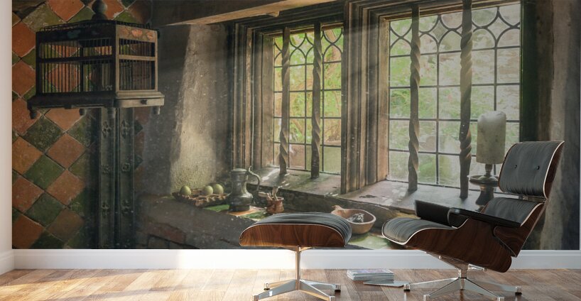 Old Dutch Window Wall Murals