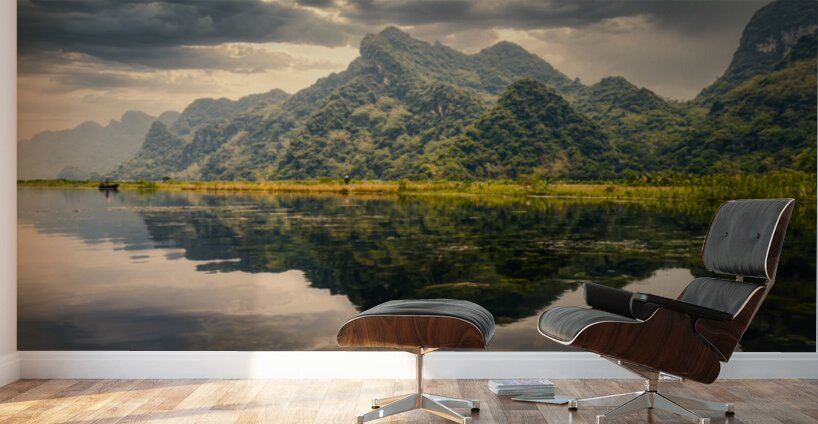 Along the Yen River Wall Murals