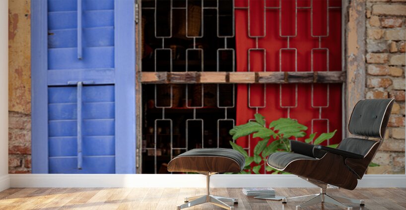 A Window in Ipoh Wall Murals