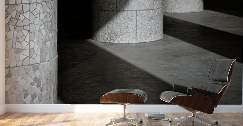 Pillars and Shadow Wall Murals