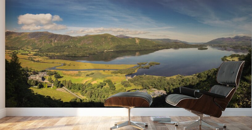 Derwentwater Panorama Wall Murals