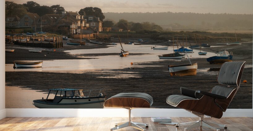 Burnham Overy Staithe Sunset Wall Murals