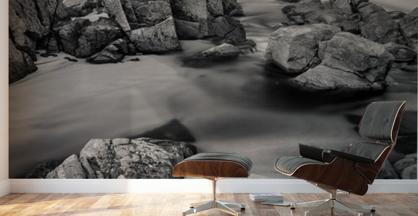 Rocks and Surf Wall Murals