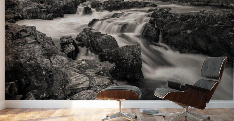 River Tummel Rapids Wall Murals