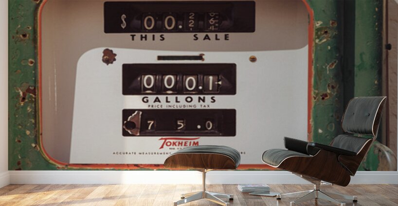 Vintage Kerosene Pump Wall Murals