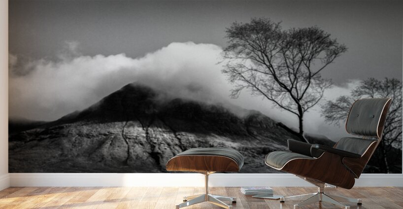 Stac Pollaidh Clouds Wall Murals