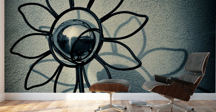 Metal Flower Wall Murals