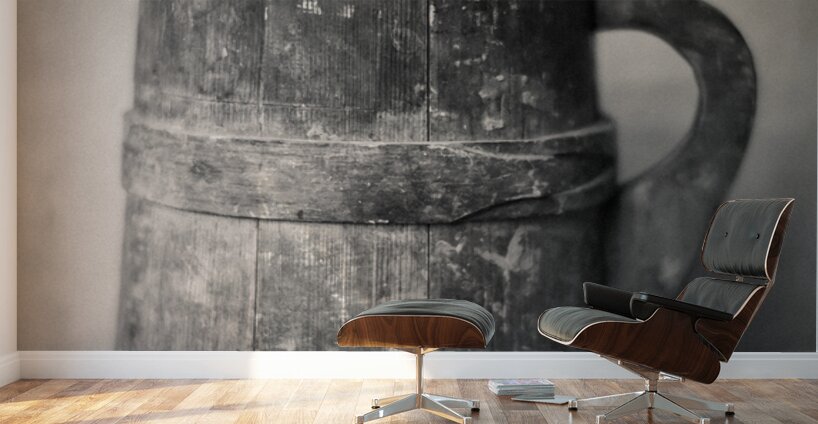 Old Wooden Jug Wall Murals