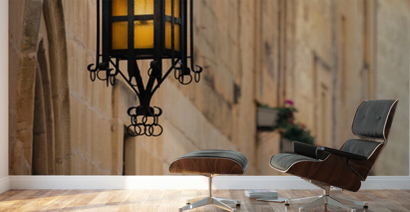 Mdina Street Lamps Wall Murals